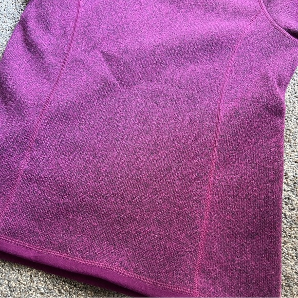 Patagonia pink Half zip women's fleece sweater Size S - Picture 6 of 8